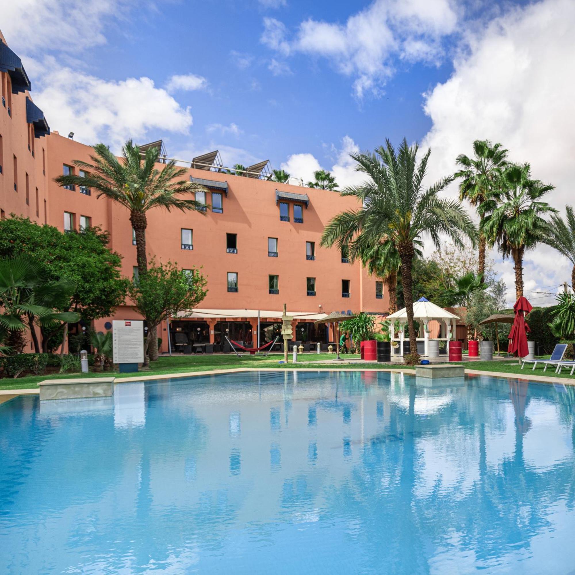 Hotel Ibis Marrakech Centre Gare Marrakesch Exterior foto