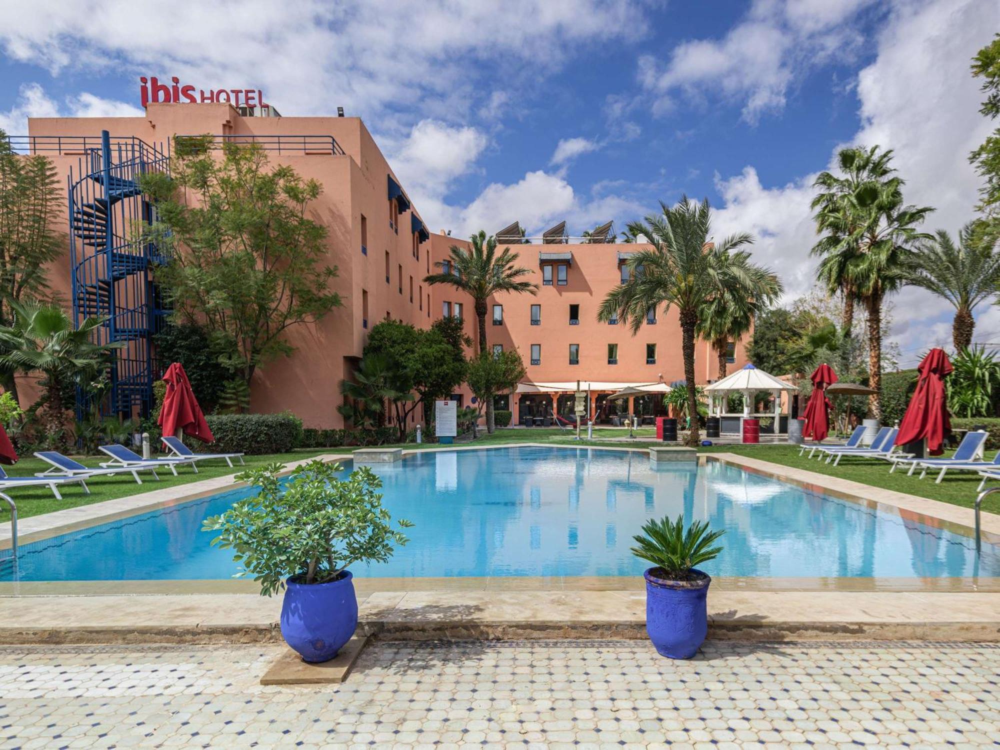 Hotel Ibis Marrakech Centre Gare Marrakesch Exterior foto